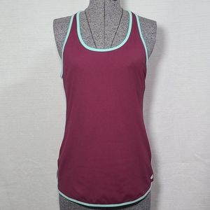 Threads 4 Thought Burgundy and Mint Tank Top